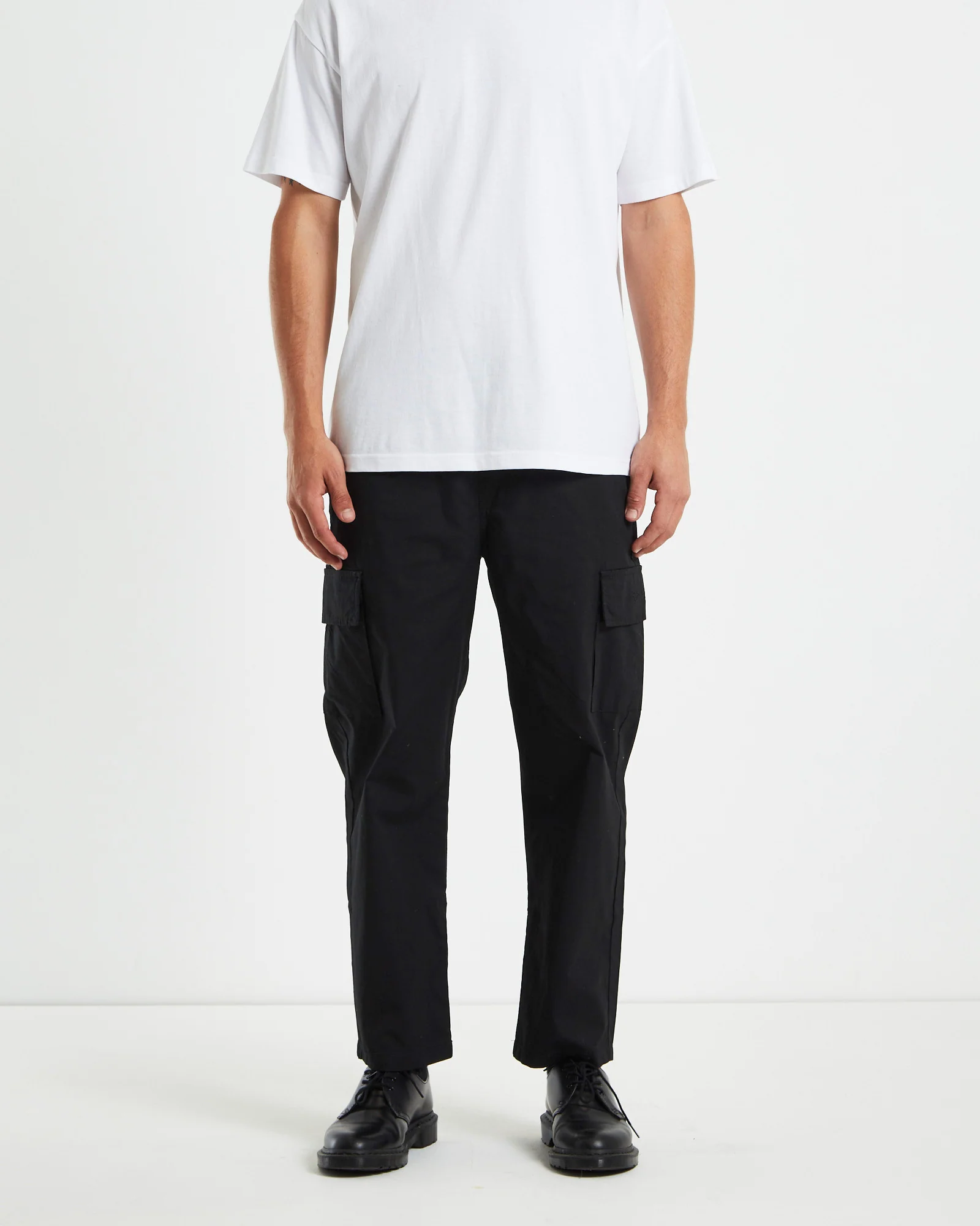 Prayer Cargo Pants Black