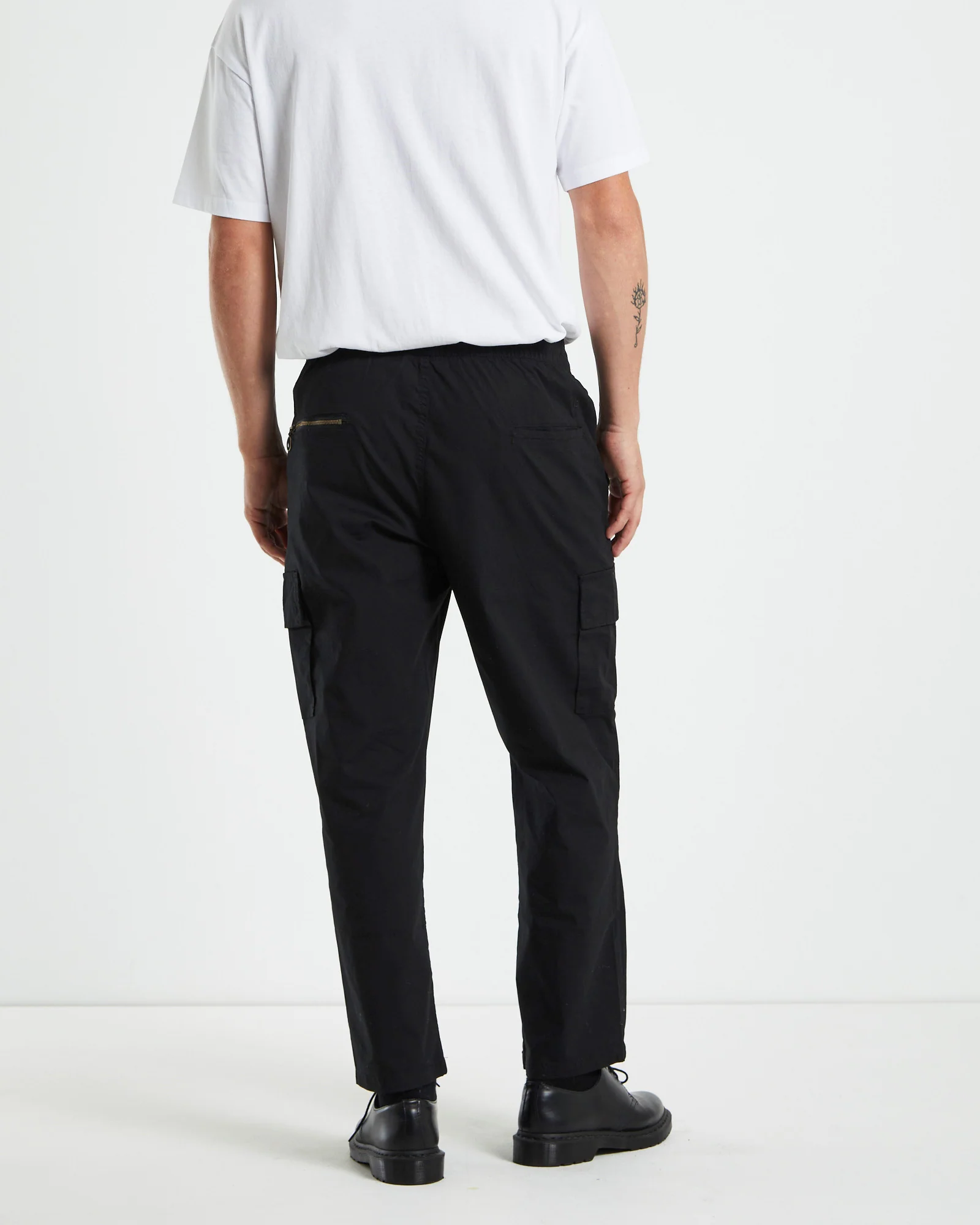 Prayer Cargo Pants Black - Image 2