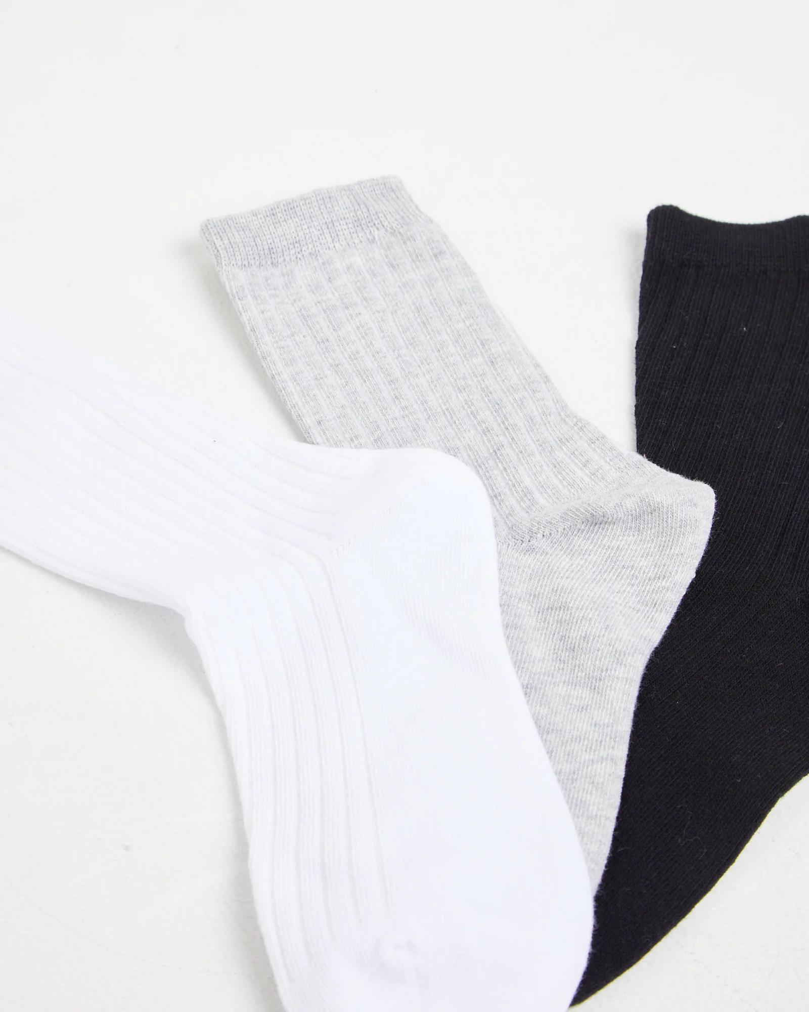 Rib Socks 3 Pack - Image 2