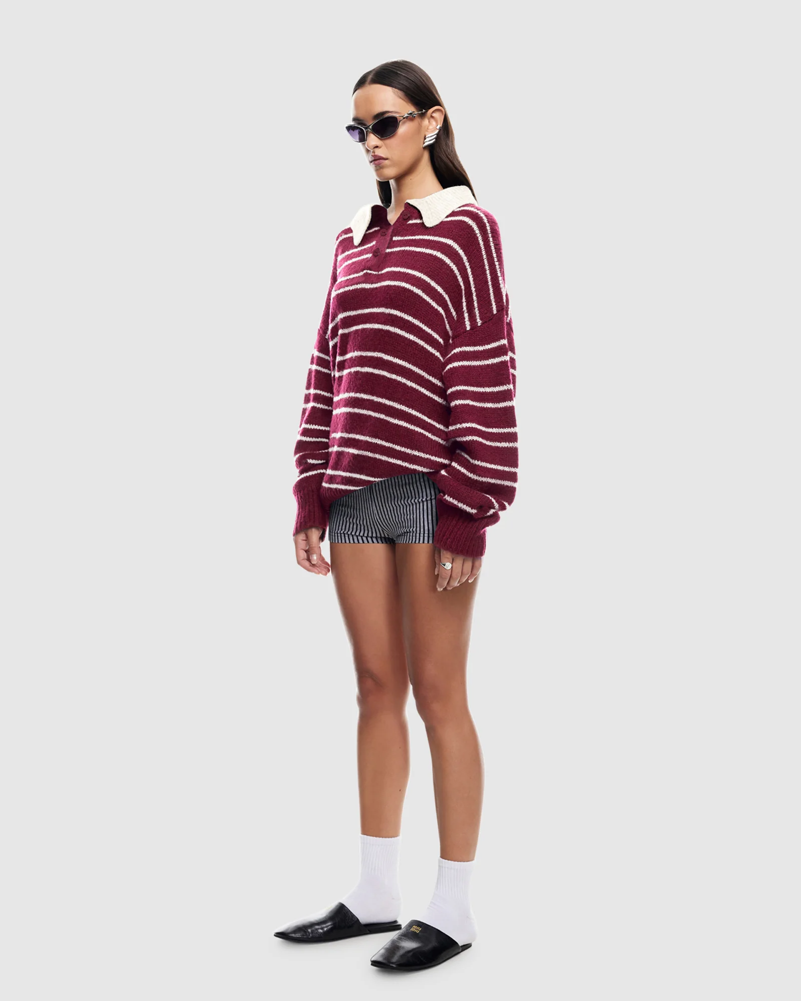 Rising Sun Jersey Sweater - Image 4