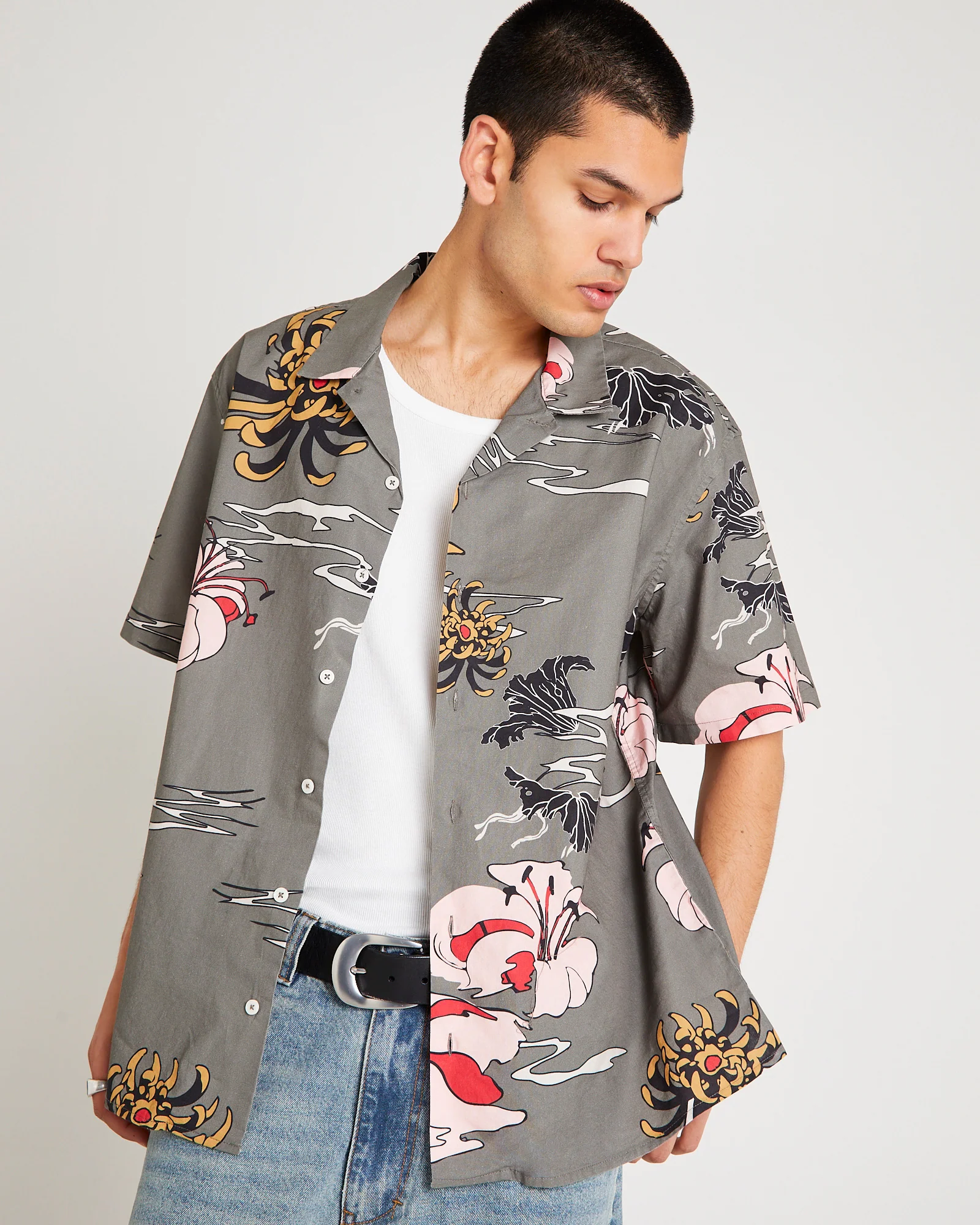 Sativa Print Short Sleeve Shirt