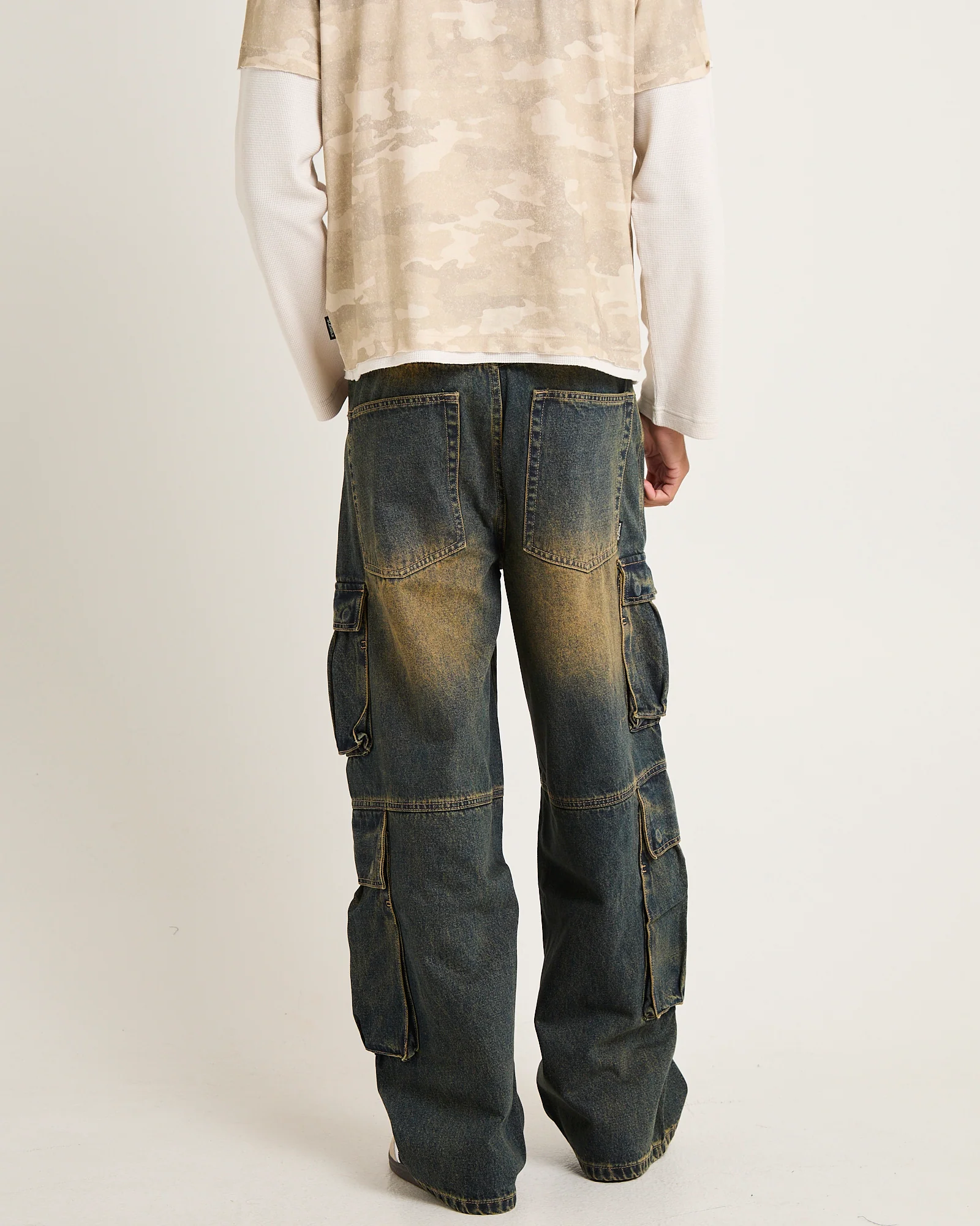 Society Denim Cargo Denim Jeans - Image 2