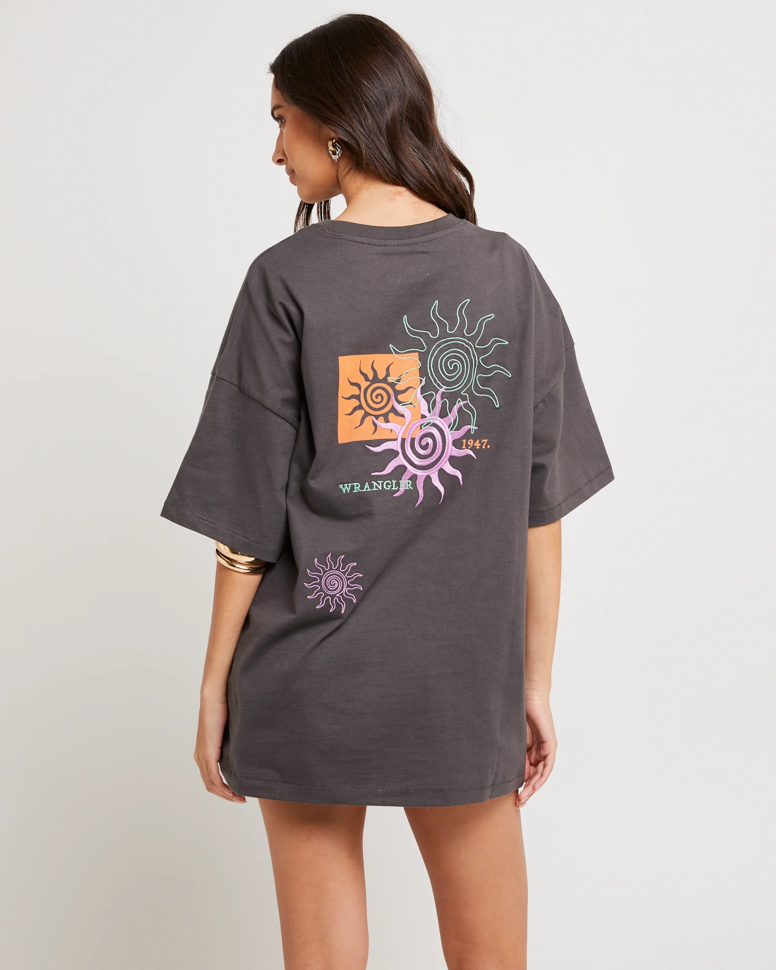 Spiralling Boxy Slouch T-Shirt