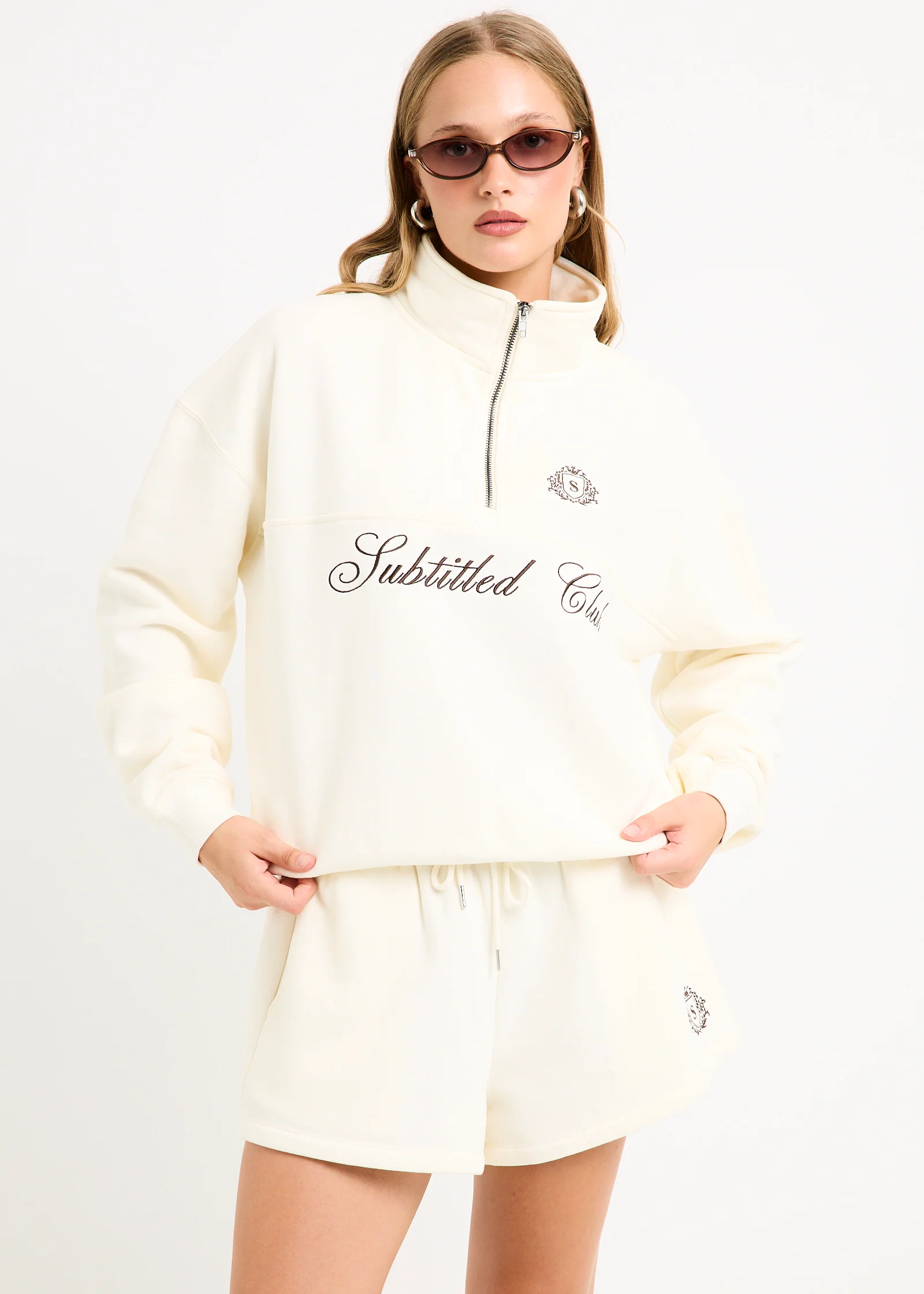 Subtitled Club Quarter Zip