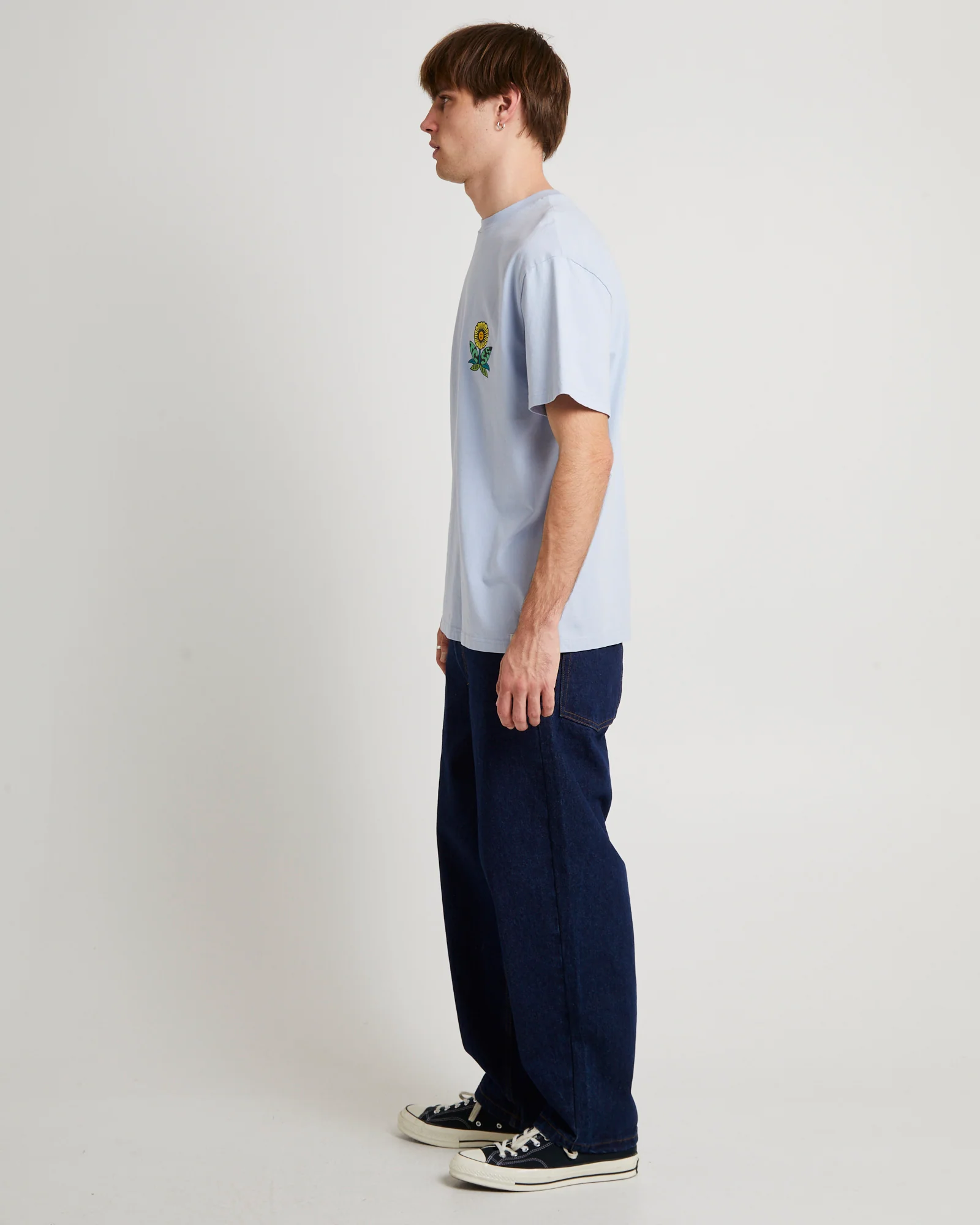 Sunshine Short Sleeve T-Shirt Sky - Image 4