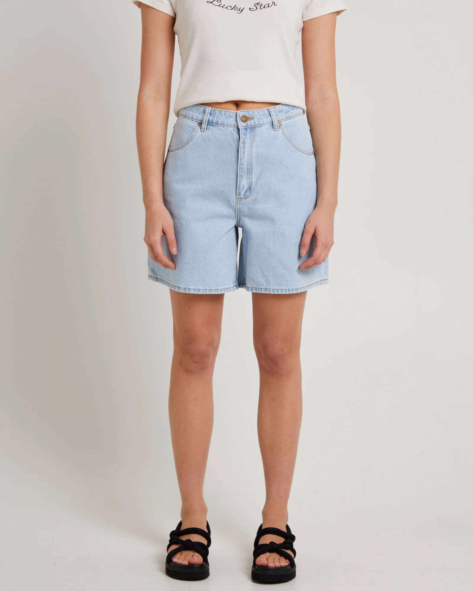 Super Mirage Denim Shorts Nina