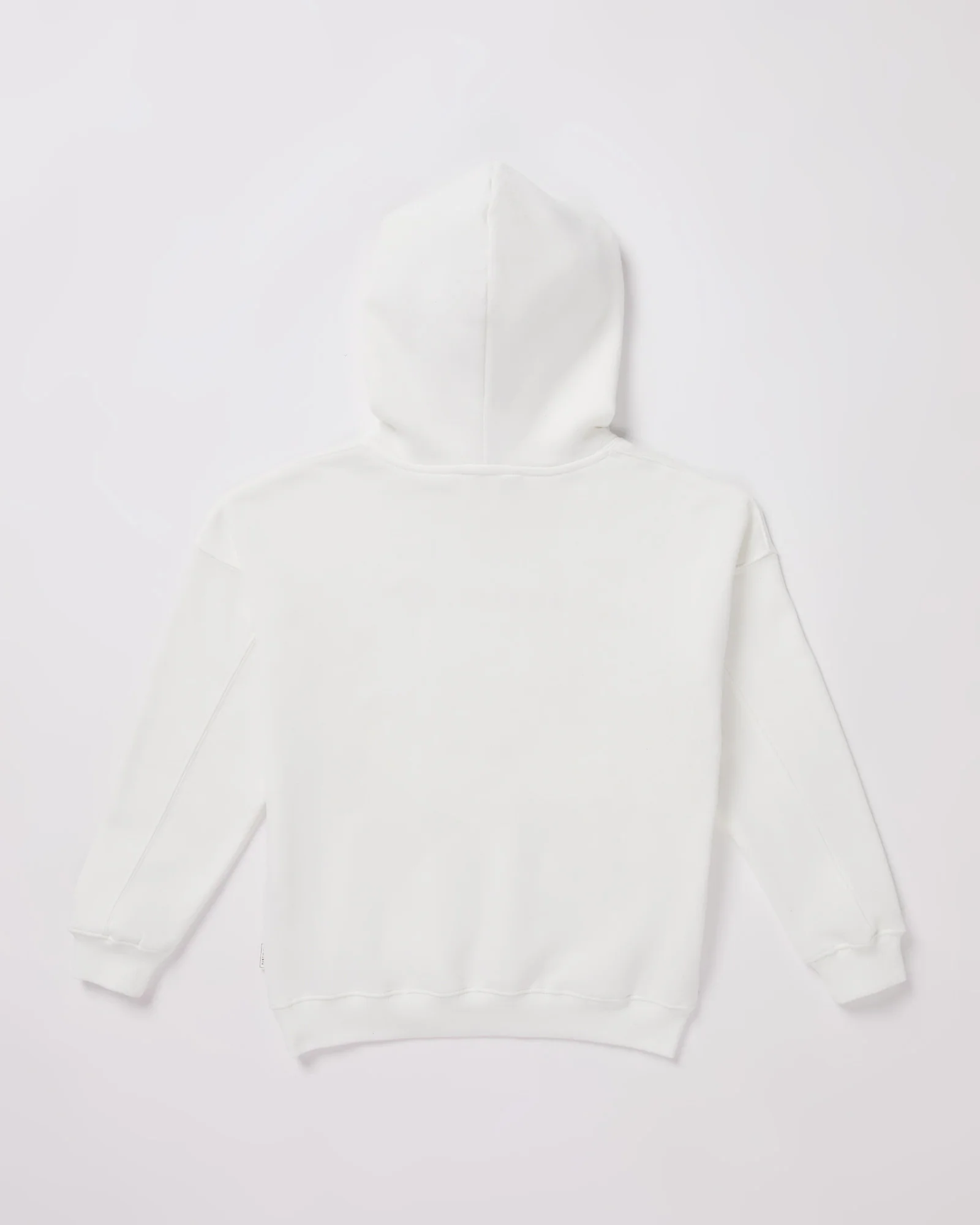 Teen Girls State Oversized Hoodie in White - Image 2