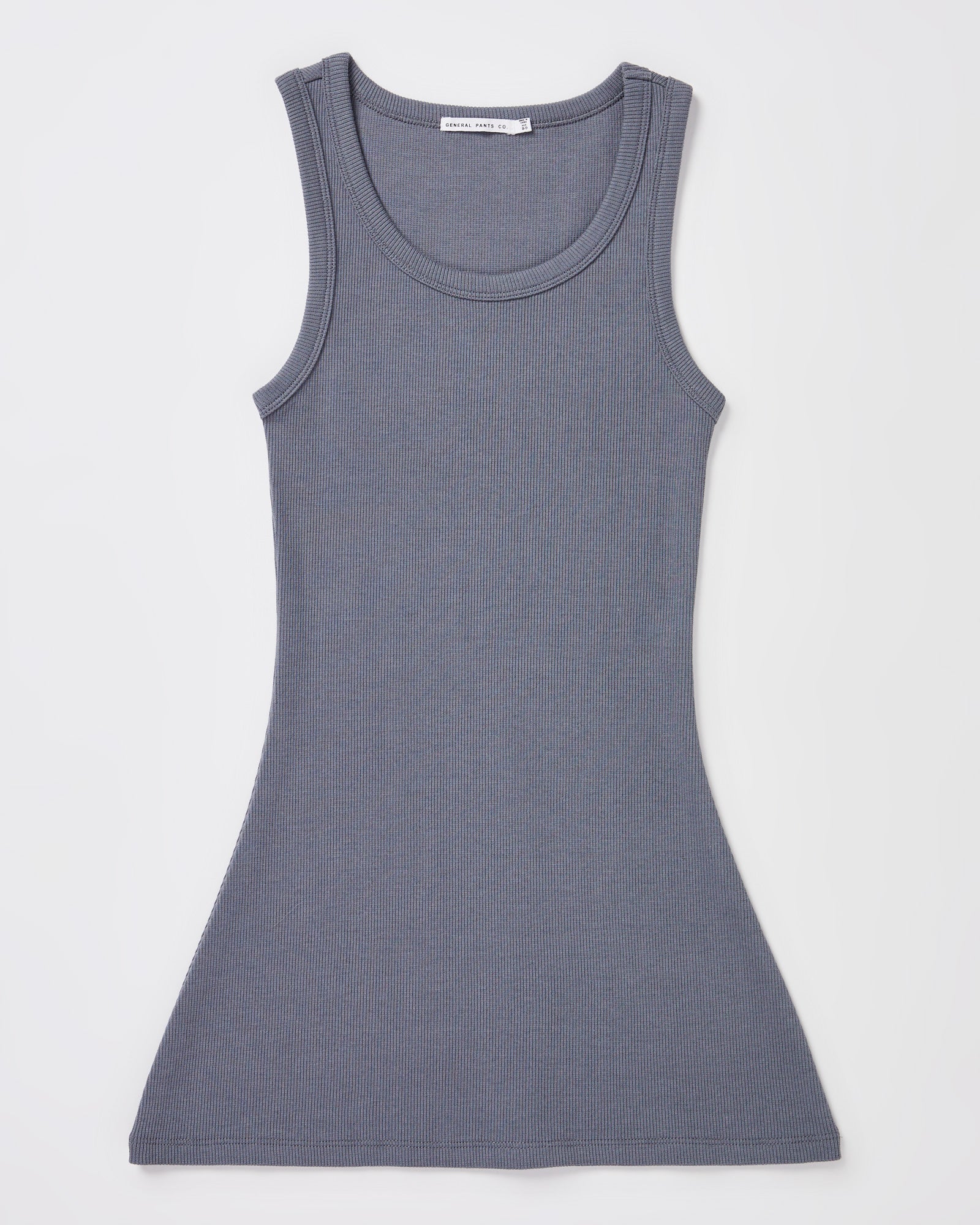 Teen Girls Super Scoop Classic Dress in Slate