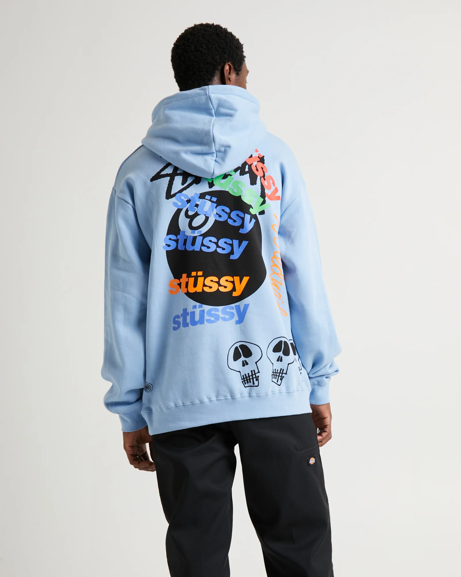 Test Strike Fleece Hoodie Blue