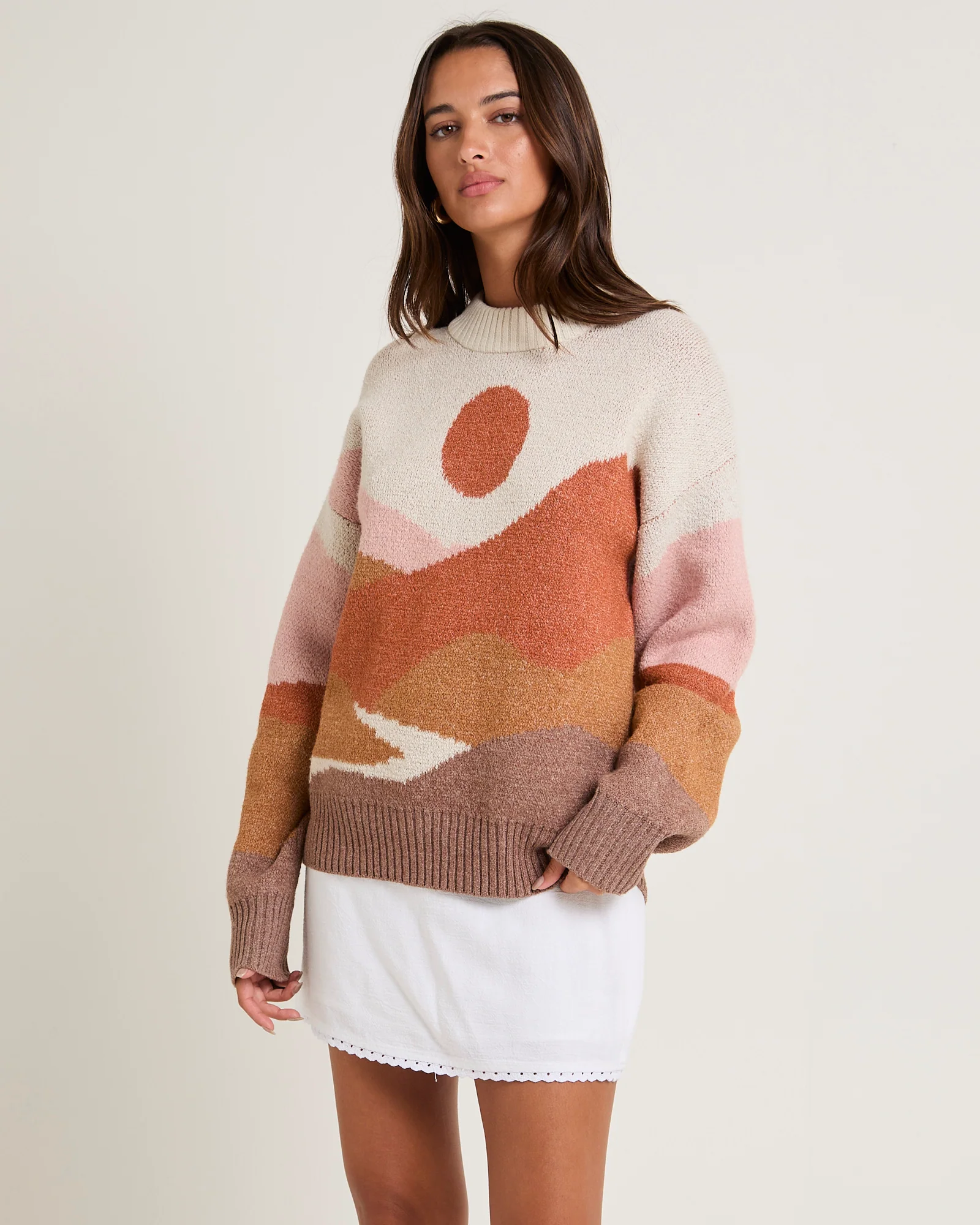 Through Valleys Knit Jumper