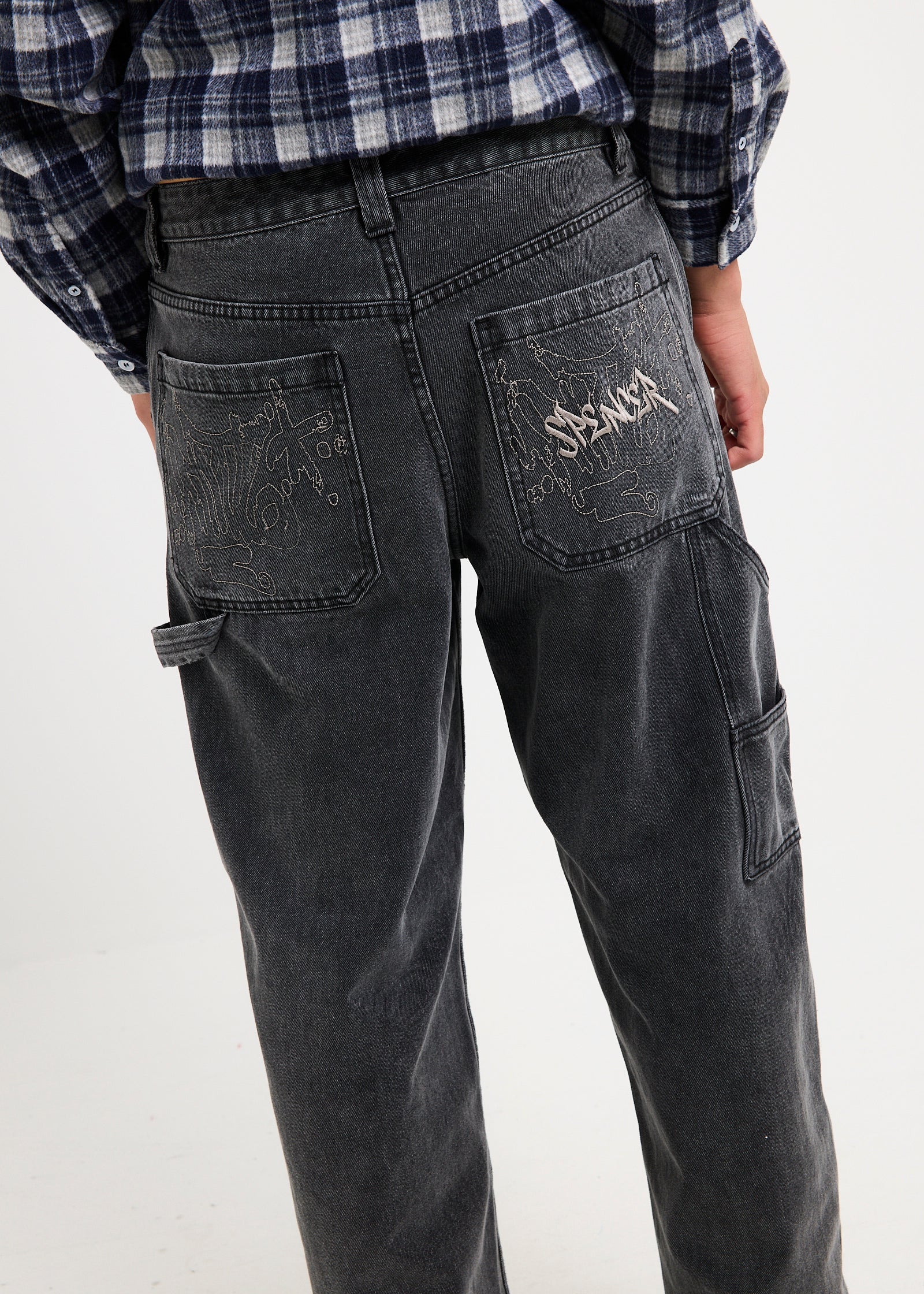 Utah Double Knee Denim Jeans - Image 2
