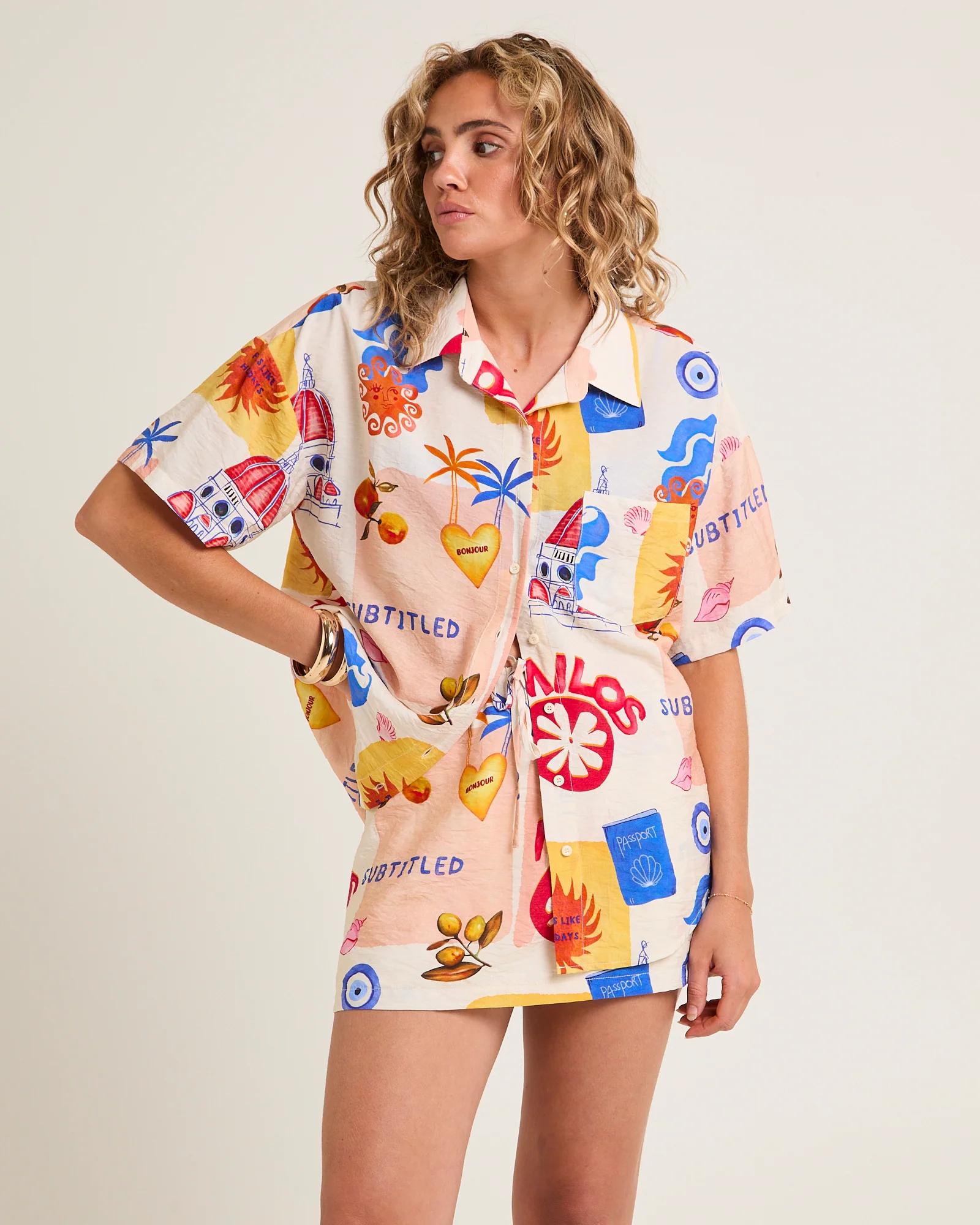 Vacanza Oversized Shirt