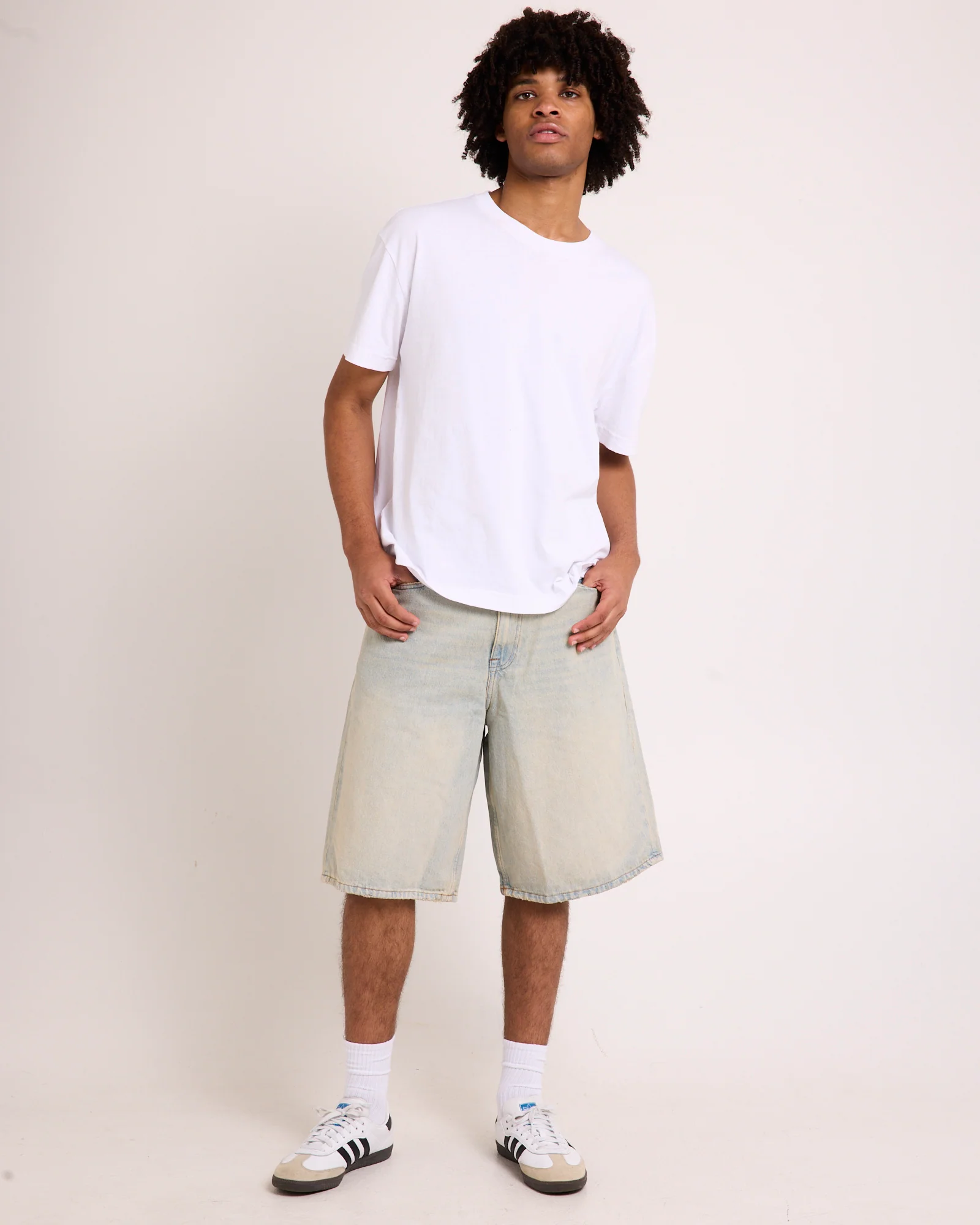 Vali Worker Denim Shorts
