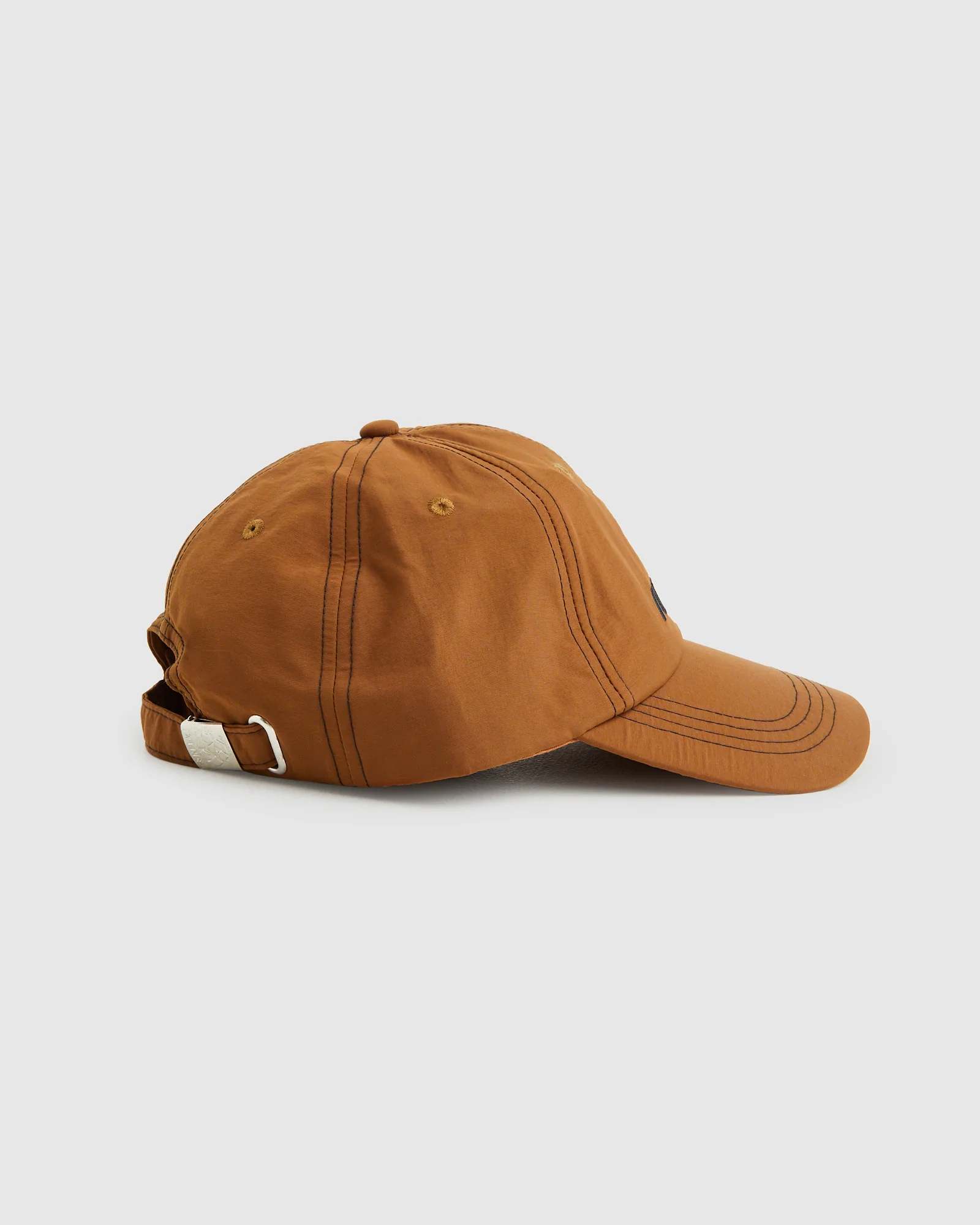 Vinyl Recycled Six Panel Cap in Toffee - Image 2