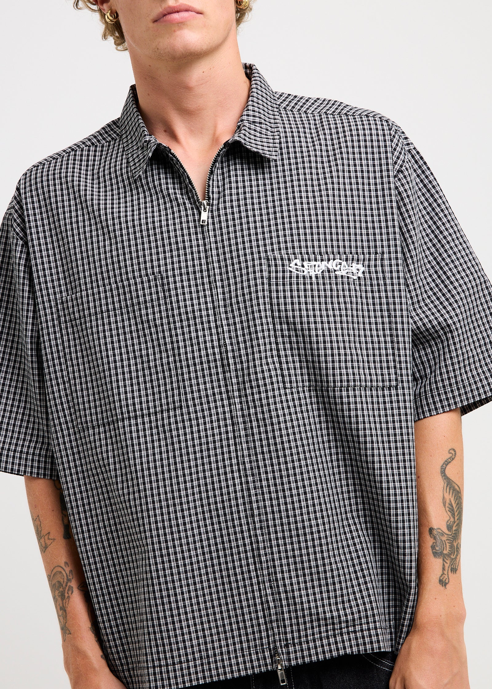 Wilson Short Sleeve Zip Shirt - Image 6