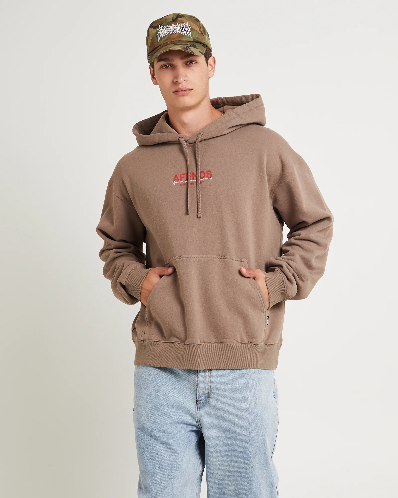 Wired Tonal Pull On Hoodie